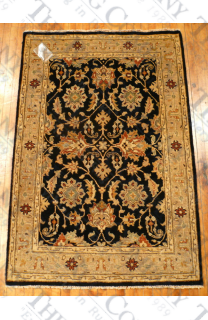 Oushak Black (4'x6')