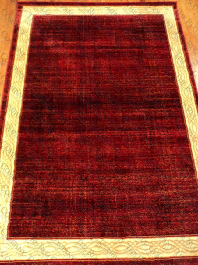 Berry Border Rug (5'3"x7'7")