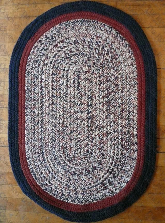 Calico Navy Tweed (2'x3' oval)