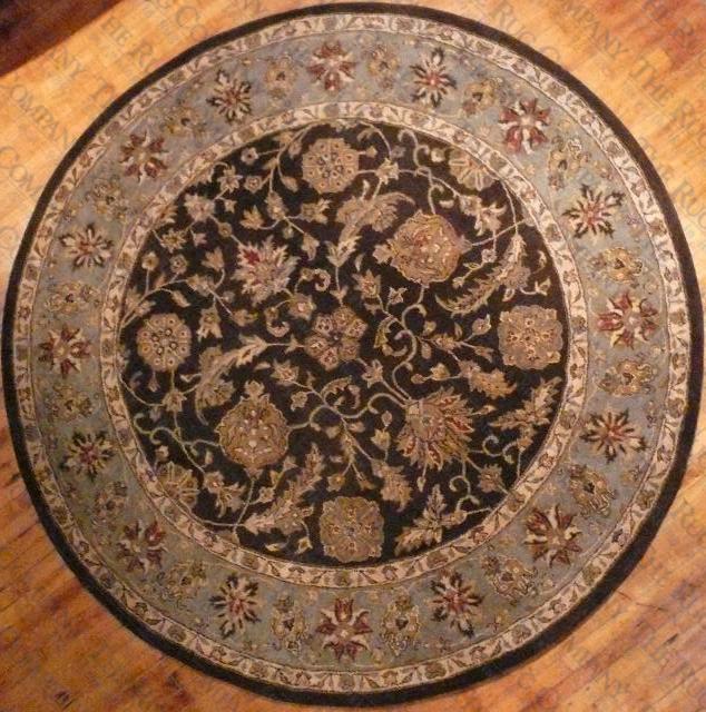 Empire Brown Spa Blue (8' round) Empire Brown Spa Blue (8' round)