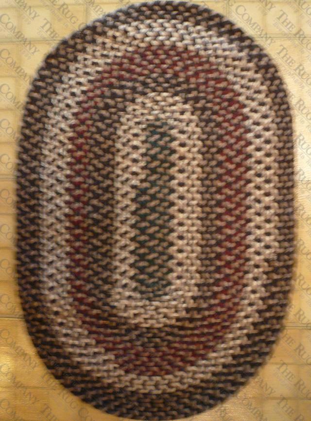Farm & Field Multi Brown (2'x3' oval) Farm & Field Multi Brown (2'x3' oval)
