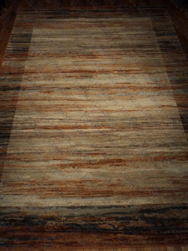 Rust Grey Abrash (7'10"x10'10")